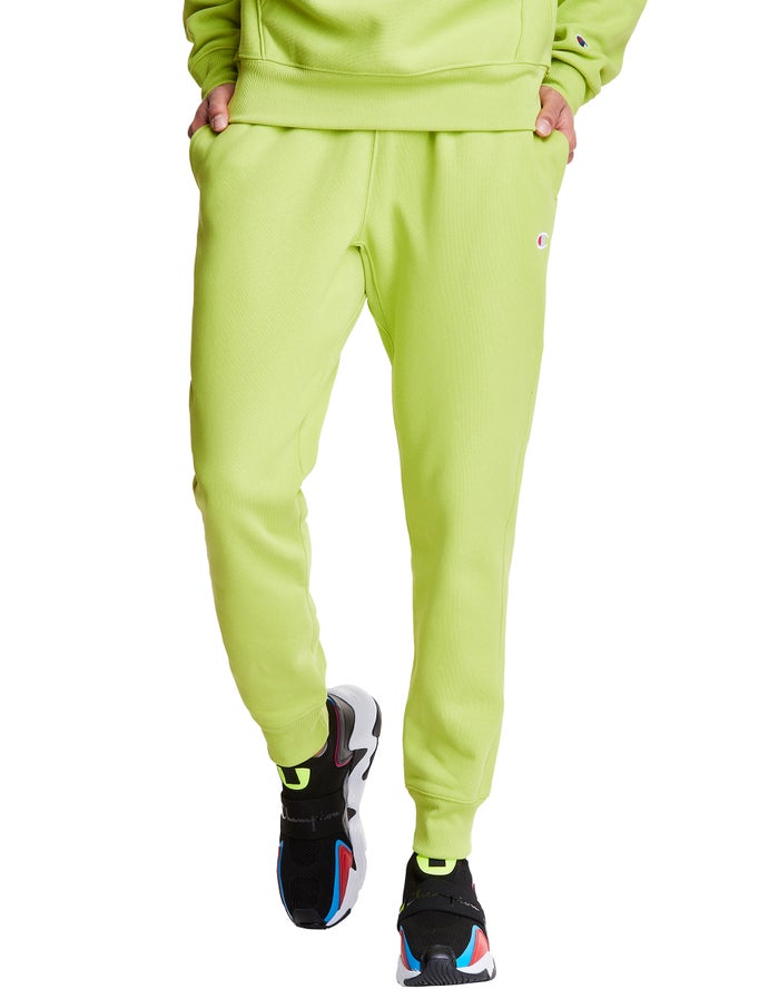 Champion Joggingbroek Heren - Groen - Reverse Weave ( 763094-FQD )